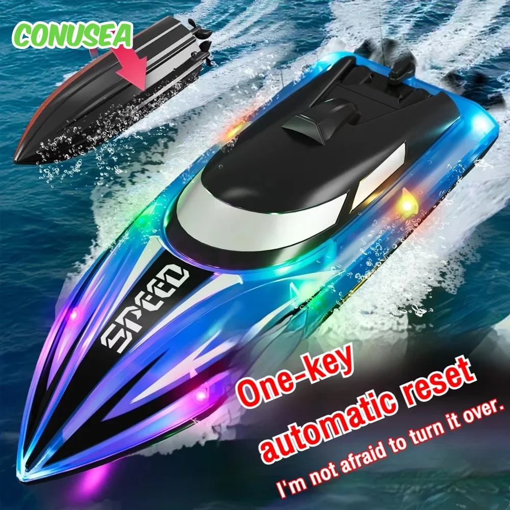 High-Speed Speedboat Rc Boat Remote Controlled Boats 2.4G Waterproof Radio Control Ship Water Toy Children's Outdoor Toys Boys
High-Speed Speedboat Rc Boat Remote Controlled Boats 2.4G Waterproof Radio Control Ship Water Toy Children's Outdoor Toys Boys