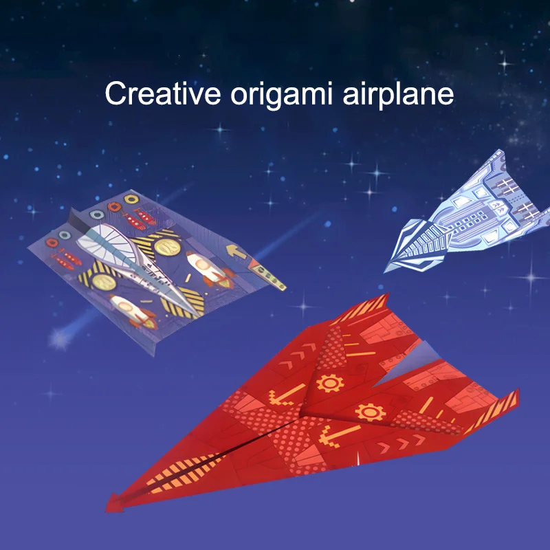 Children's Beginner Origami Encyclopedia 3D Colorful Paper Airplane Folding Creative Classic DIY Toy For Kids
Children's Beginner Origami Encyclopedia 3D Colorful Paper Airplane Folding Creative Classic DIY Toy For Kids