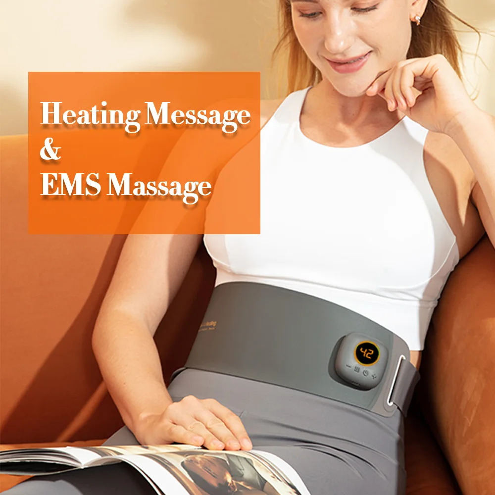 EMS Abdominal Massage Belt With 10 Mode And 3 Level Hot Compress, Electric Muscle Stimulator Toner For Fat Pushing Body Slimming
EMS Abdominal Massage Belt With 10 Mode And 3 Level Hot Compress, Electric Muscle Stimulator Toner For Fat Pushing Body Slimming