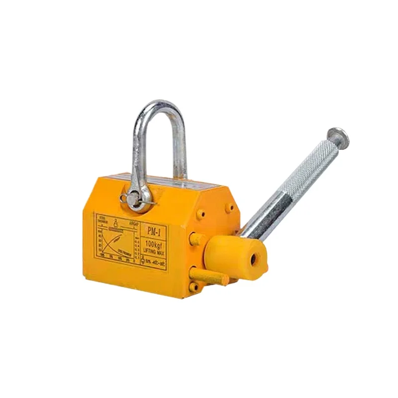 100Kg Strong Magnetic Crane Labor-Saving Design Permanent Magnet Sucker Neodymium Magnet Lifter Sucker
100Kg Strong Magnetic Crane Labor-Saving Design Permanent Magnet Sucker Neodymium Magnet Lifter Sucker