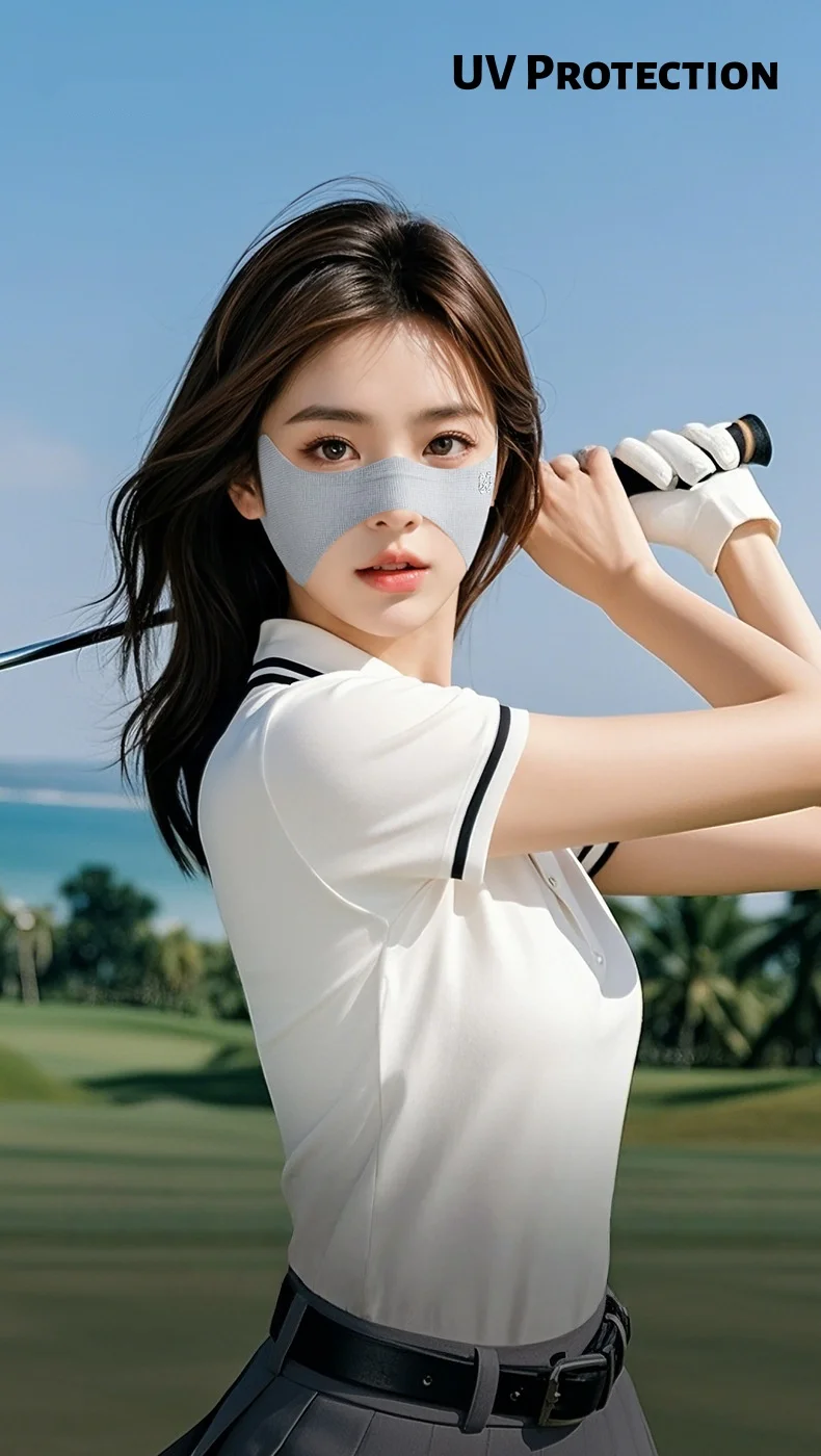 Summer Waffle Sun Protection Face Mask for Golf, Outdoor Cycling and Sports UV Protection Face, Eyes Eye Corners
Summer Waffle Sun Protection Face Mask for Golf, Outdoor Cycling and Sports UV Protection Face, Eyes Eye Corners