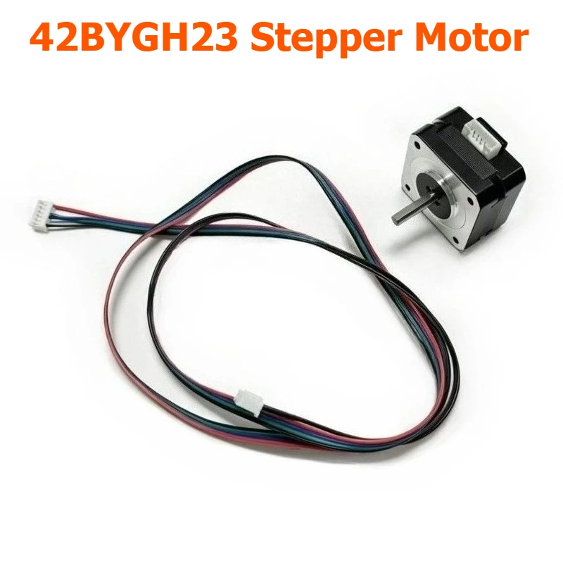 42BYGH23-A-21DH stepping motor, 3D printer accessory Stepper motor 42BYGH23-A-21DH, small engraving machine motor driver
42BYGH23-A-21DH stepping motor, 3D printer accessory Stepper motor 42BYGH23-A-21DH, small engraving machine motor driver