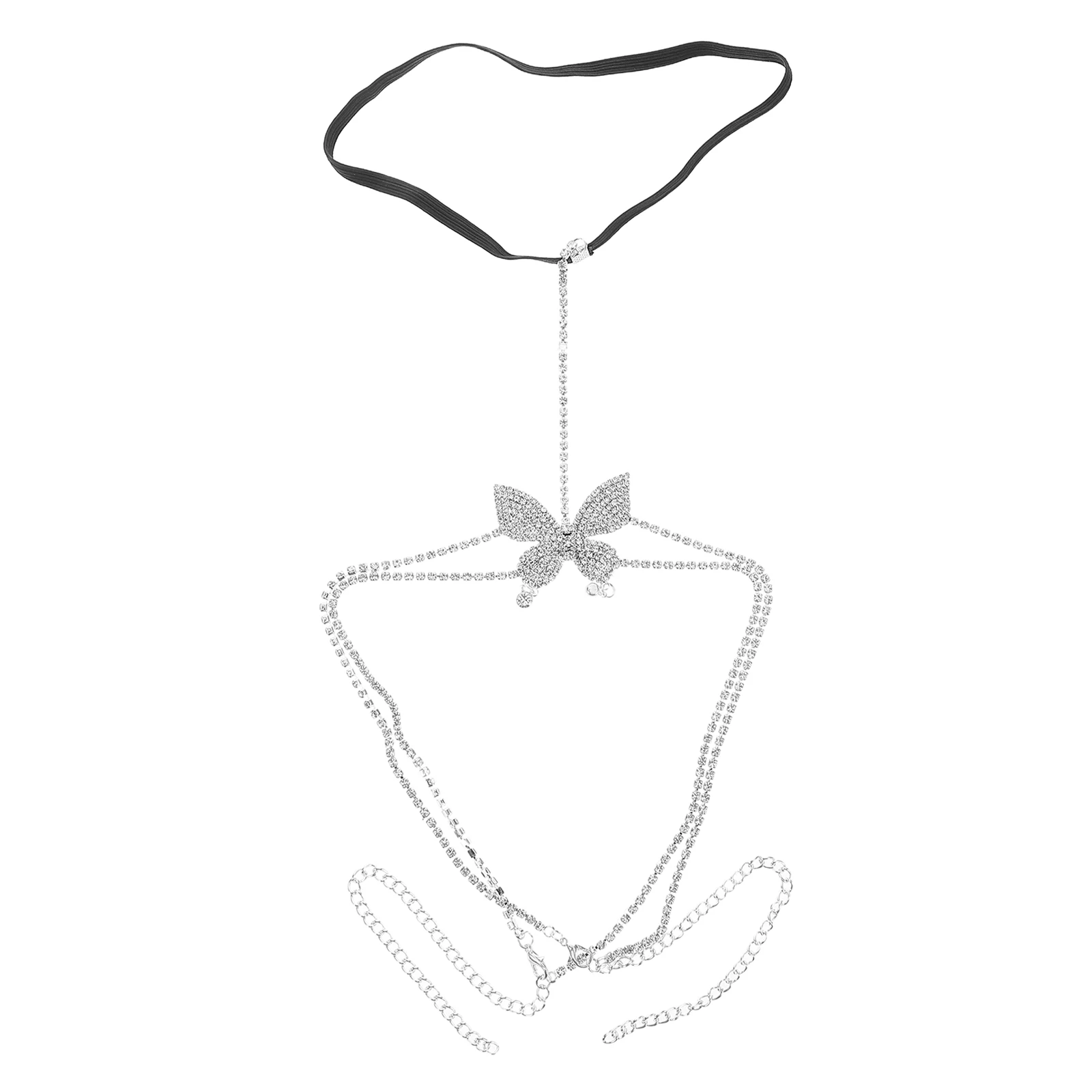 Rhinestone Leg Elastic Body Jewelry Adjustable Thigh Accessories Body Chain Adjustable Women Butterfly Fashion Layered Chain
Rhinestone Leg Elastic Body Jewelry Adjustable Thigh Accessories Body Chain Adjustable Women Butterfly Fashion Layered Chain