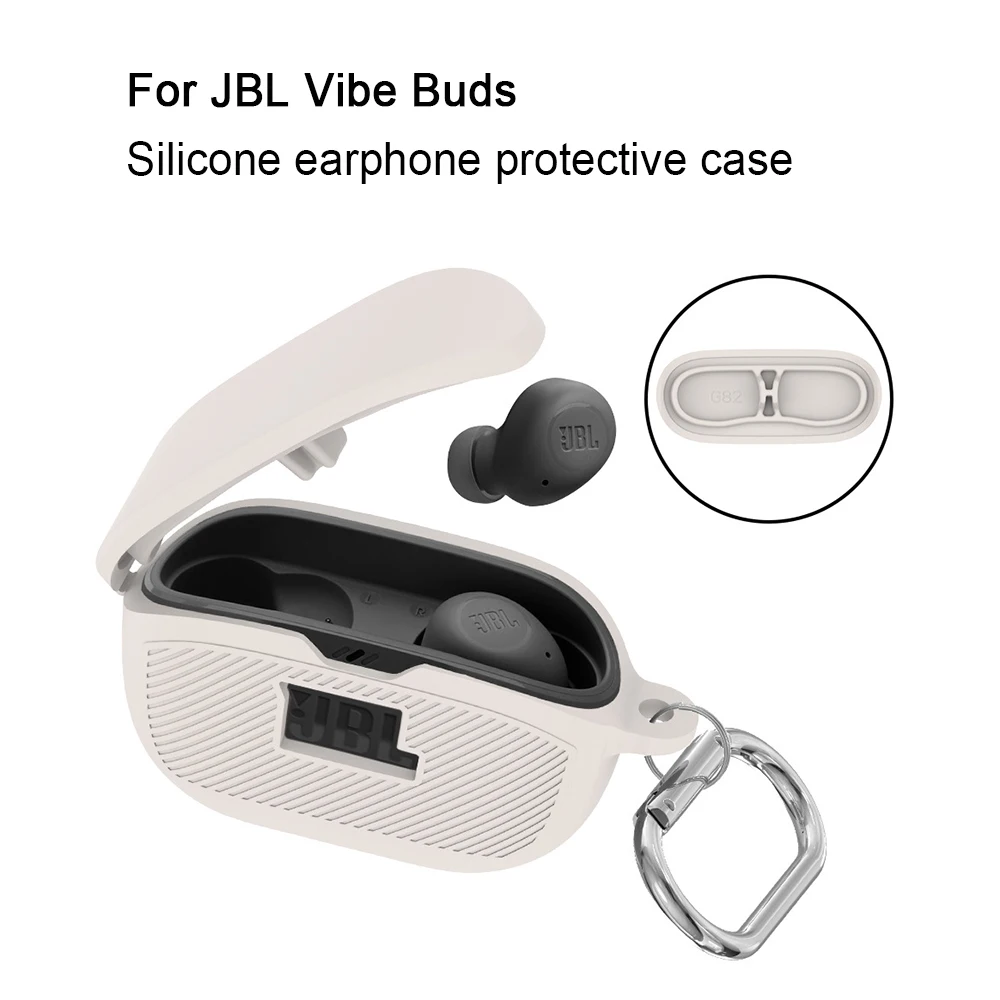 Earphone Protective Case Suitable for JBL Vibe Buds Silicone Material with Buckle Integrated Design Protective Cover
Earphone Protective Case Suitable for JBL Vibe Buds Silicone Material with Buckle Integrated Design Protective Cover