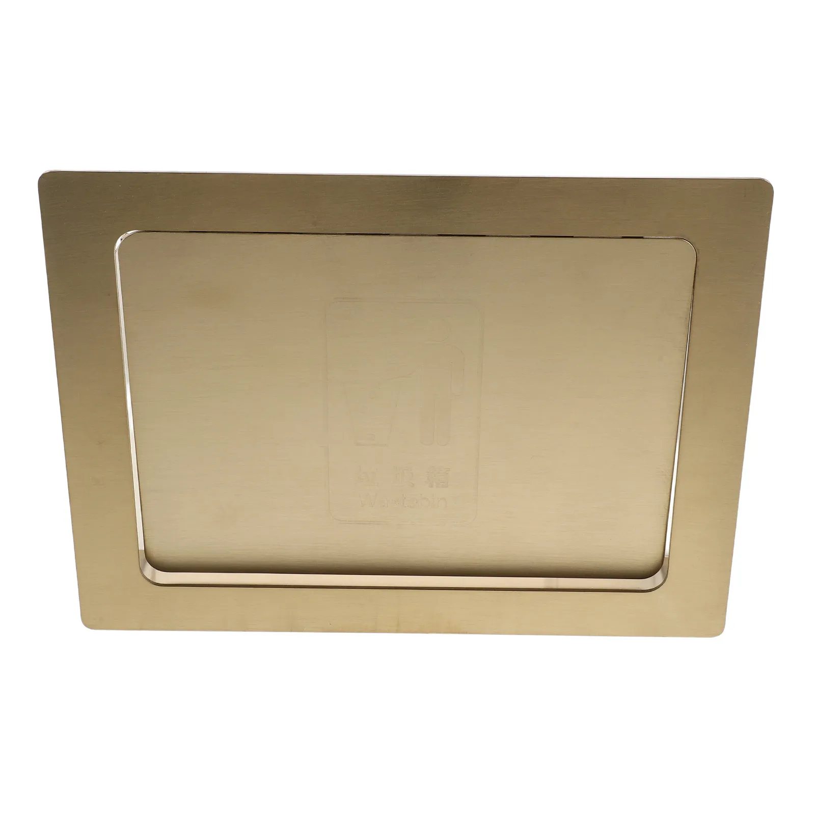 Встраиваемая крышка для мусорного люка из нержавеющей стали с боковым отверстием, для кухонных шкафов, коммерческая, 9.24x6.76x1.18
Встраиваемая крышка для мусорного люка из нержавеющей стали с боковым отверстием, для кухонных шкафов, коммерческая, 9.24x6.76x1.18