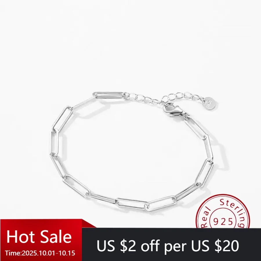 2025 925 Silver Luxury Bracelet for Women Niche European American Design Versatile 
2025 925 Silver Luxury Bracelet for Women Niche European American Design Versatile