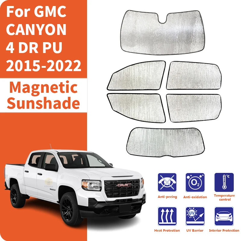 Custom Car Window Sunshade Anti-UV Car Sun Window Visors Sunshade Covers Accessories For GMC CANYON 4 DR PU 2015-2022
Custom Car Window Sunshade Anti-UV Car Sun Window Visors Sunshade Covers Accessories For GMC CANYON 4 DR PU 2015-2022