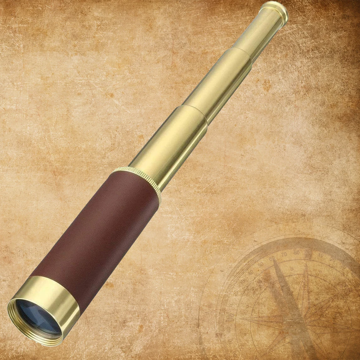 Retro Pirate Telescope Zoomable 25x30 Pocket Monocular Collapsible Captain Jack's Spyglass Handheld Vintage Telescope for Kids
Retro Pirate Telescope Zoomable 25x30 Pocket Monocular Collapsible Captain Jack's Spyglass Handheld Vintage Telescope for Kids