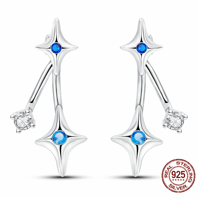 Высококачественные серьги из стерлингового серебра S925, женские серьги со звездами, подарки на годовщину и свадьбу.
Высококачественные серьги из стерлингового серебра S925, женские серьги со звездами, подарки на годовщину и свадьбу.