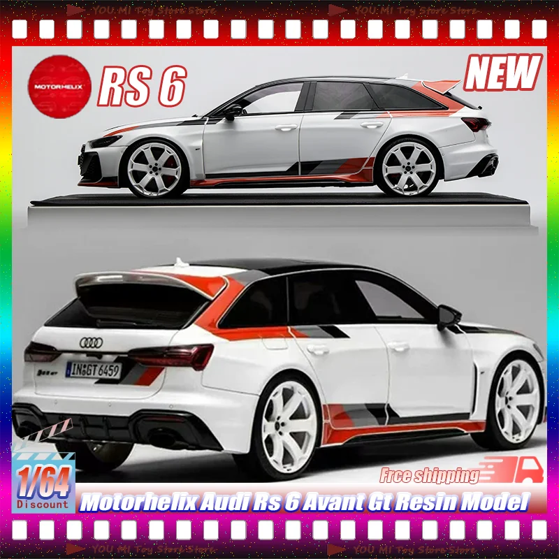1:18 New Motorhelix Audi Rs 6 Avant Gt Resin Car Model Arcona White Static Collectible Automotive Enthusiasts Home Display Gifts
1:18 New Motorhelix Audi Rs 6 Avant Gt Resin Car Model Arcona White Static Collectible Automotive Enthusiasts Home Display Gifts