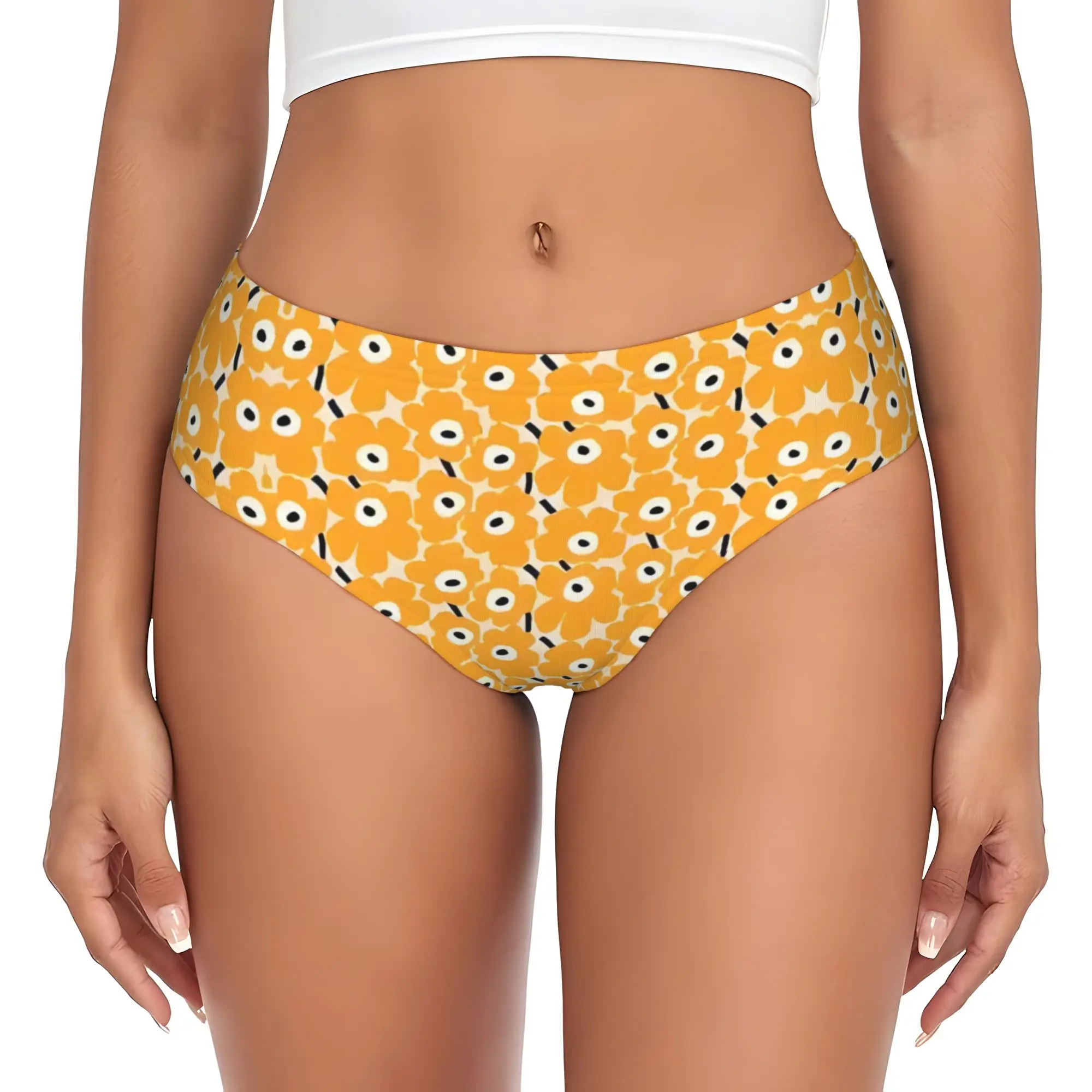 Custom Women Poppy Flower Panties Underwear Female Stretch Beautiful Flower Pattern Briefs Underpants
Custom Women Poppy Flower Panties Underwear Female Stretch Beautiful Flower Pattern Briefs Underpants