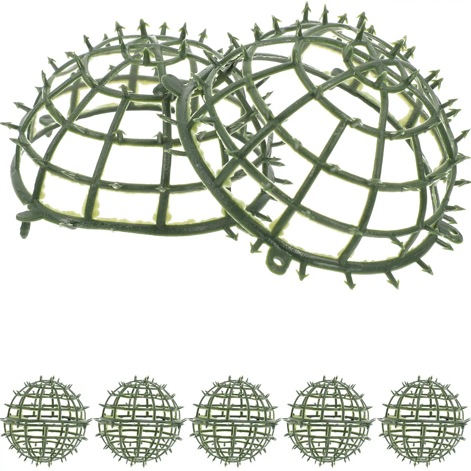 6 Pcs Artificial Plant Topiary Ball Support Plastic Grass Rack Flower Arranging Garden Supply Decorative Faux Green Container
6 Pcs Artificial Plant Topiary Ball Support Plastic Grass Rack Flower Arranging Garden Supply Decorative Faux Green Container