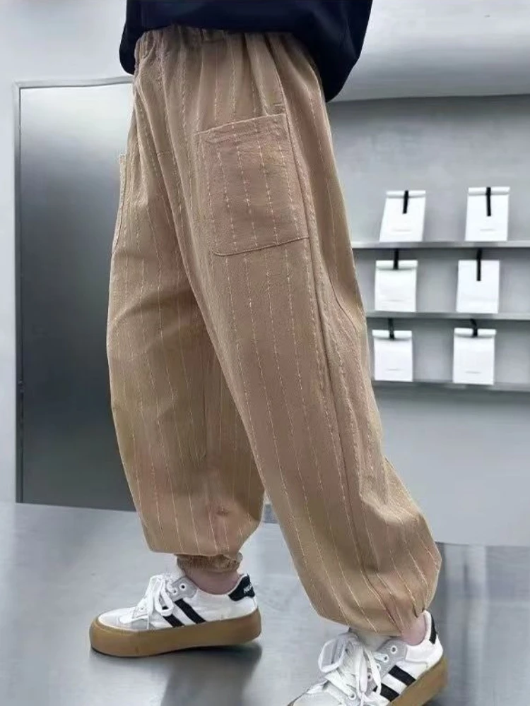 Boys Summer Anti-Mosquito Lightweight Cotton Linen Jogger Pants 2026 New Trendy
Boys Summer Anti-Mosquito Lightweight Cotton Linen Jogger Pants 2026 New Trendy