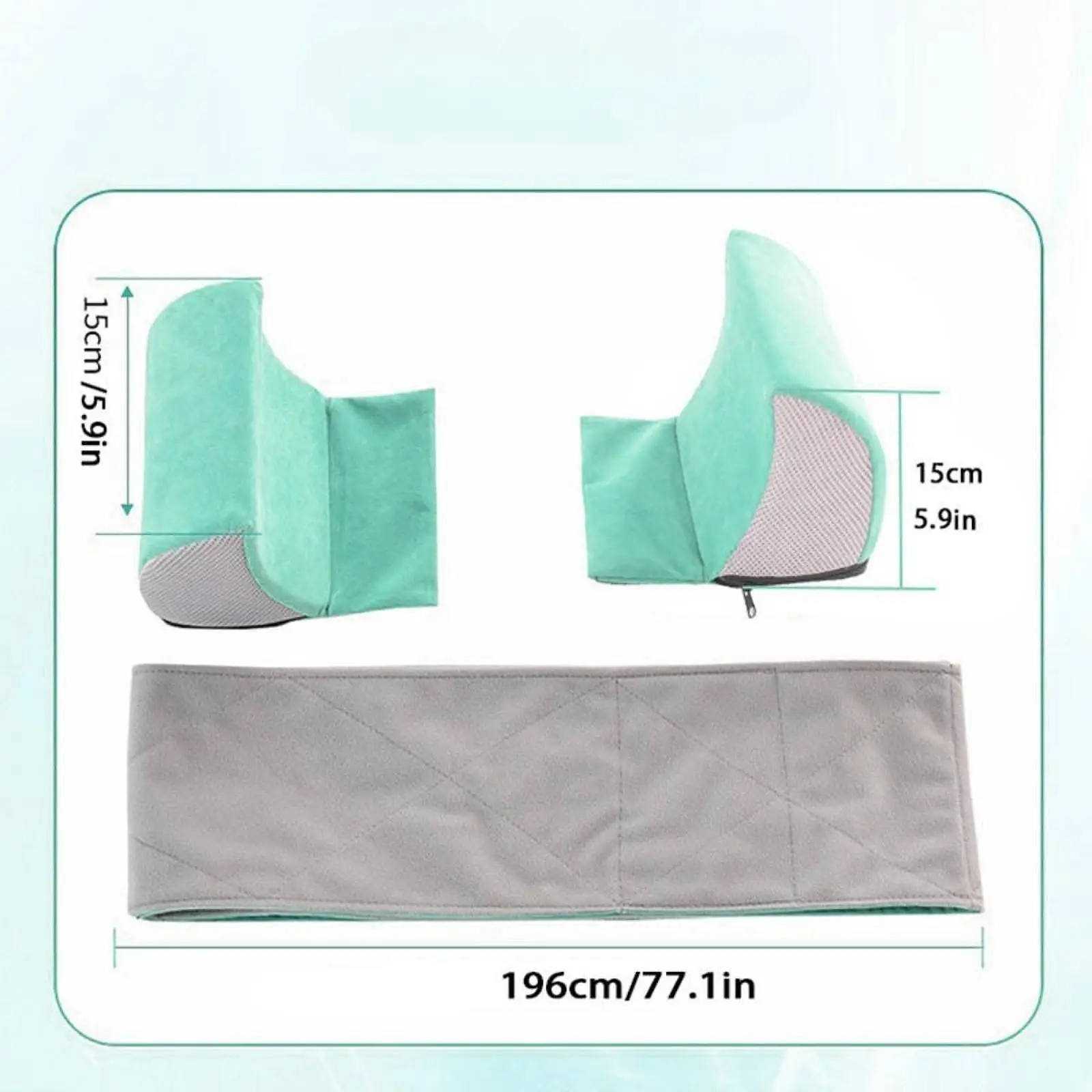 Side Pads Stable Foam Wedge Lateral Support Cushion Adjustable Strap for Adult Folding Disabled Seat
Side Pads Stable Foam Wedge Lateral Support Cushion Adjustable Strap for Adult Folding Disabled Seat