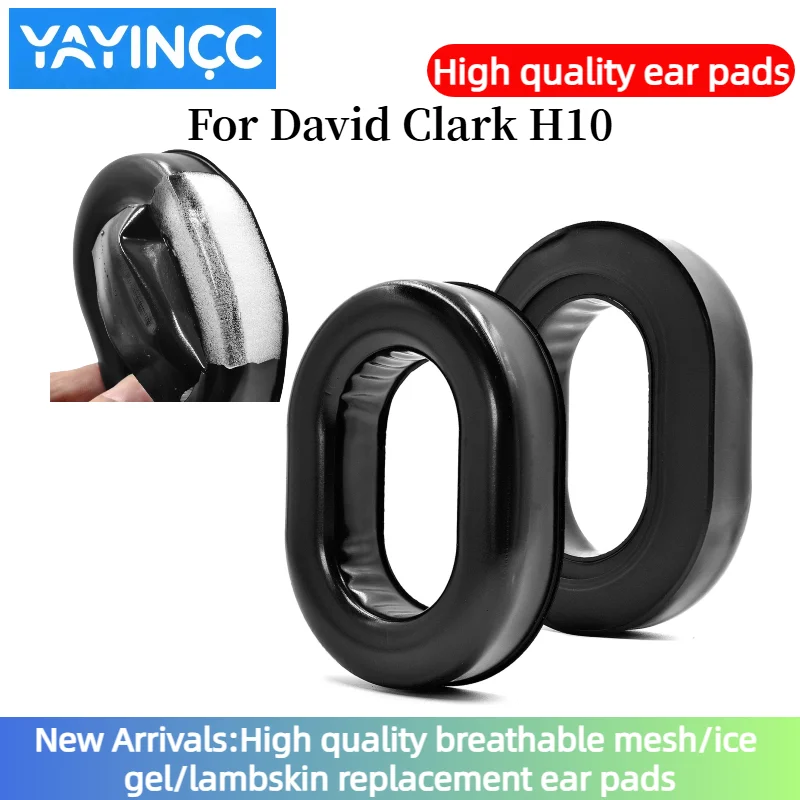 YAYINCC Replacement Earpads For David Clark H10 Headphones Softer Protein Leather Earpads High Quality Earpads
YAYINCC Replacement Earpads For David Clark H10 Headphones Softer Protein Leather Earpads High Quality Earpads