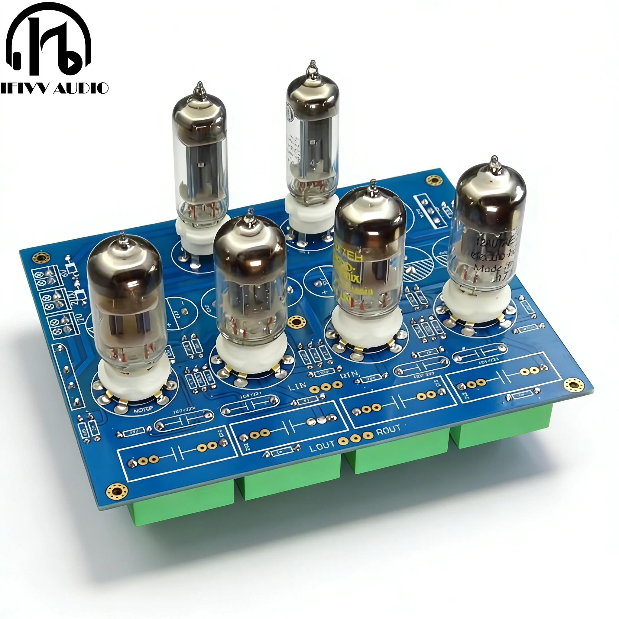 Hetian MaoShi Electron Tube Preamplifier For HiFi Audio Amplifier DIY Kits
Hetian MaoShi Electron Tube Preamplifier For HiFi Audio Amplifier DIY Kits