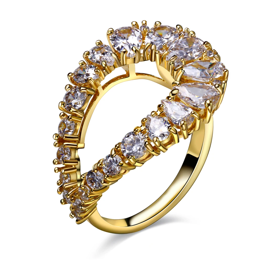 YLMyself Pretty Ring, Pave AAA Cubic Zirconia, Green/Blue/Red/White/Champagne Colors, Jewelry for Women, Trendy Fashion Accessor
YLMyself Pretty Ring, Pave AAA Cubic Zirconia, Green/Blue/Red/White/Champagne Colors, Jewelry for Women, Trendy Fashion Accessor