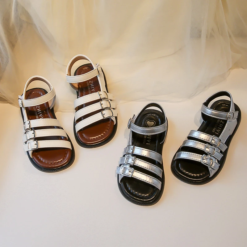 2025 Summer New Children Roman Sandals for Girls Fashion Korean Style Soft Bottom Non-slip Versatile Cut-outs Woven Beach Shoes
2025 Summer New Children Roman Sandals for Girls Fashion Korean Style Soft Bottom Non-slip Versatile Cut-outs Woven Beach Shoes