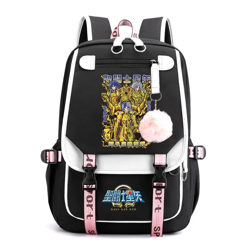 Saint Seiya Anime Print Student Backpack Lightweight Casual Daypack for Girls School Travel
Saint Seiya Anime Print Student Backpack Lightweight Casual Daypack for Girls School Travel