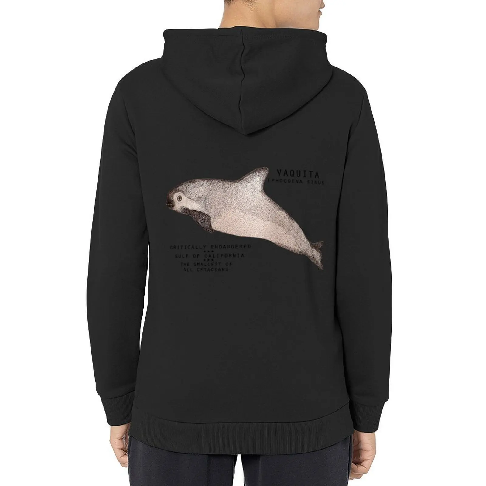 Vaquita (Phocoena sinus) Hoodie men clothes men's clothing clothes for men anime clothing hoodie for men
Vaquita (Phocoena sinus) Hoodie men clothes men's clothing clothes for men anime clothing hoodie for men
