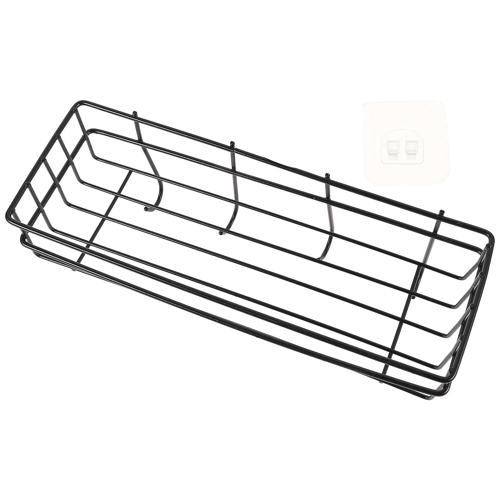 Wrought Iron Storage Rack Wall Mounted Kitchen Bathroom Practical Shelf Hollow Design Water Drainage Strong Capacity
Wrought Iron Storage Rack Wall Mounted Kitchen Bathroom Practical Shelf Hollow Design Water Drainage Strong Capacity