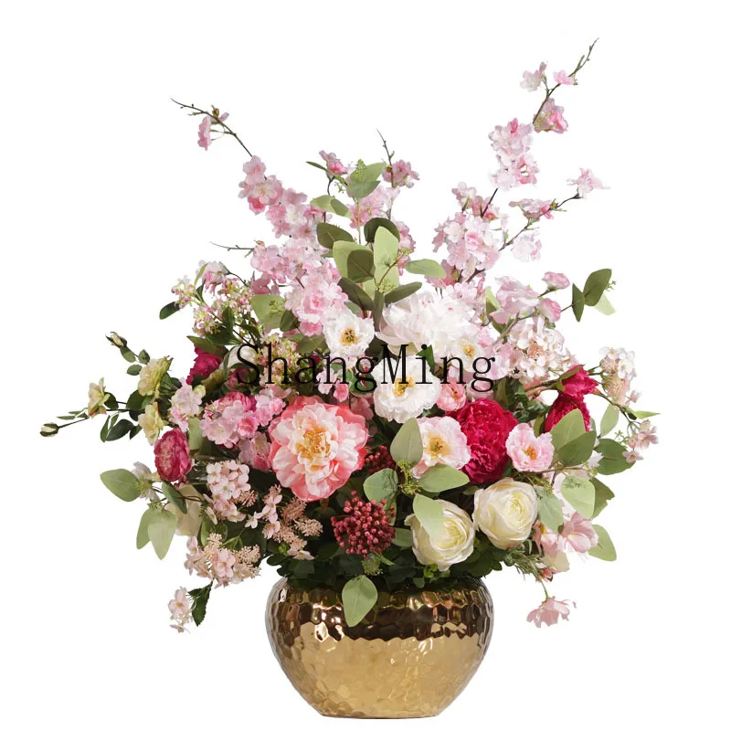 CL high-end large-scale simulated fake flower light luxury ornament, living room, hotel front desk storefront decoration
CL high-end large-scale simulated fake flower light luxury ornament, living room, hotel front desk storefront decoration