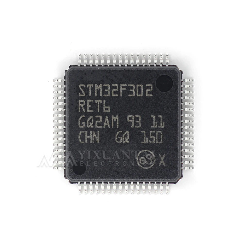 5pcs/lot NEW STM32F302RET6 Mixed Signal 32-Bit Microcontroller MCU IC LQFP 64-Pin 512KB Flash Embedded Control Chip
5pcs/lot NEW STM32F302RET6 Mixed Signal 32-Bit Microcontroller MCU IC LQFP 64-Pin 512KB Flash Embedded Control Chip