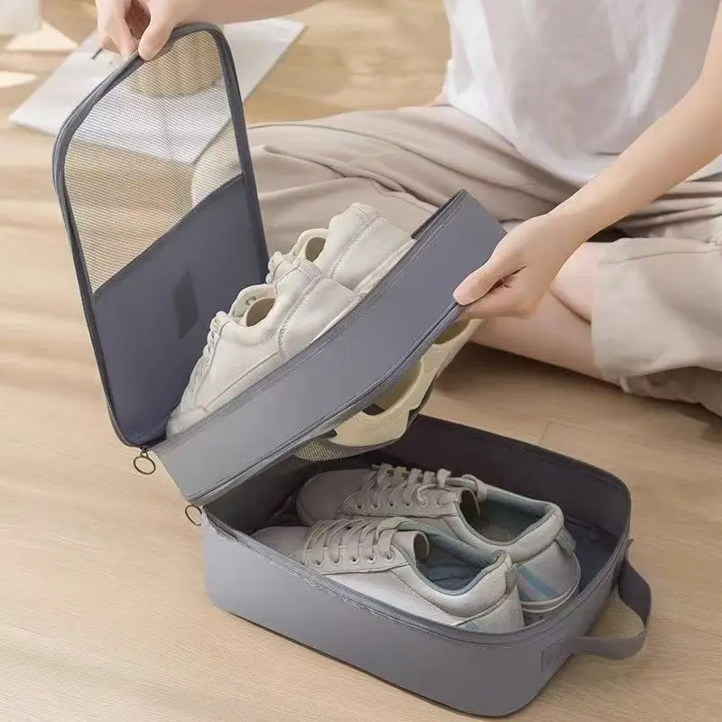 Travel Shoes Storage Bag Waterproof Large Capacity 3-4 Pairs Multifunctional Dust-proof Portable
Travel Shoes Storage Bag Waterproof Large Capacity 3-4 Pairs Multifunctional Dust-proof Portable