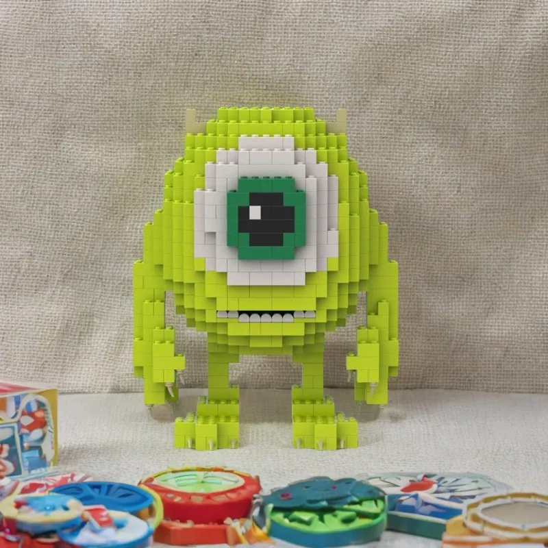 850PCS Educational Building Blocks Cartoon Figure Mikesa Wazowskisd Creative Sculptures Toy for Kids Birthday Gift Bricks
850PCS Educational Building Blocks Cartoon Figure Mikesa Wazowskisd Creative Sculptures Toy for Kids Birthday Gift Bricks