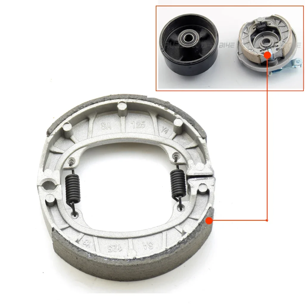 Front Brake Shoes Pad Wheel Drum For 50cc 110cc 125cc 250CC ATV Quad 4 Wheeler 4 STUD 110mm 88mm Spare Parts Accessories
Front Brake Shoes Pad Wheel Drum For 50cc 110cc 125cc 250CC ATV Quad 4 Wheeler 4 STUD 110mm 88mm Spare Parts Accessories