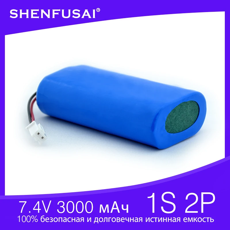 3.7V 18650 lithium battery 1S2P 3000mAh Rechargeable battery pack For Children's Toys megaphone speaker Small player
3.7V 18650 lithium battery 1S2P 3000mAh Rechargeable battery pack For Children's Toys megaphone speaker Small player