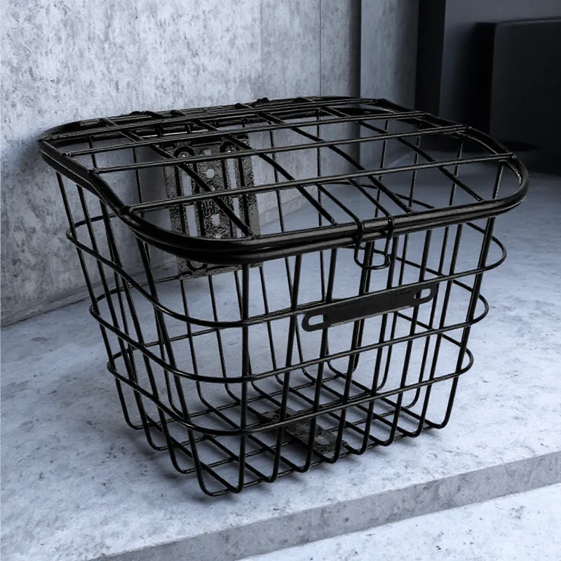1pc Stainless Steel Storage Basket Durable Corrosion-Proof Bike Electric Vehicle Basket Large Capacity Multi-Purpose Practical 
1pc Stainless Steel Storage Basket Durable Corrosion-Proof Bike Electric Vehicle Basket Large Capacity Multi-Purpose Practical