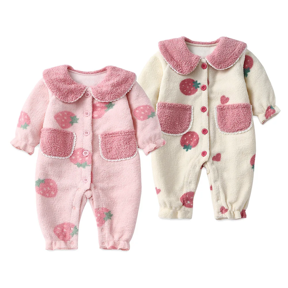 Baby Clothing Fashion Sweet Lovely Rompers 2024 Autumn Winter New Girls Baby Velvet All Match Soft Comfortable Rompers
Baby Clothing Fashion Sweet Lovely Rompers 2024 Autumn Winter New Girls Baby Velvet All Match Soft Comfortable Rompers