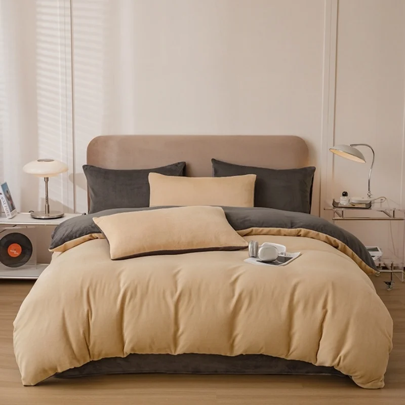 Новый зимний комплект постельного белья, теплый фланелевой флисовый пододеяльник + наволочка + плоская/простынь, односпальное домашнее постельное белье, Прямая доставка
Новый зимний комплект постельного белья, теплый фланелевой флисовый пододеяльник + наволочка + плоская/простынь, односпальное домашнее постельное белье, Прямая доставка