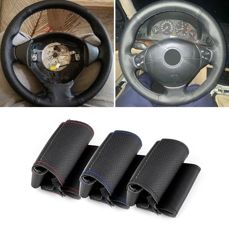 Для BMW M Sport 3-спицевой E36 1996-2000 E39 1995-2001 Z3 M E36/7 M3 E36 M5 E39 Кожаный чехол из микрофибры на руль автомобиля
Для BMW M Sport 3-спицевой E36 1996-2000 E39 1995-2001 Z3 M E36/7 M3 E36 M5 E39 Кожаный чехол из микрофибры на руль автомобиля