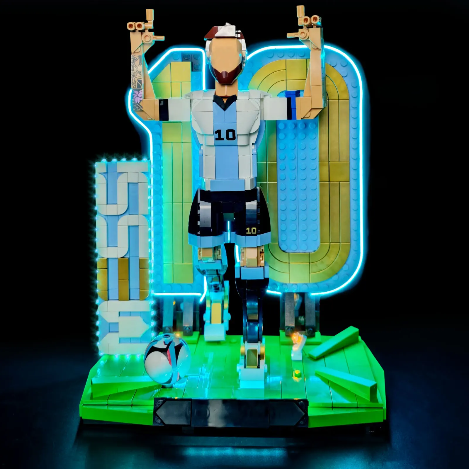 LYBMTWF LED Lighting Kit Compatible with Lego 43015 Messi Football Legend Building Blocks(NOT Include The Model Bricks)
LYBMTWF LED Lighting Kit Compatible with Lego 43015 Messi Football Legend Building Blocks(NOT Include The Model Bricks)