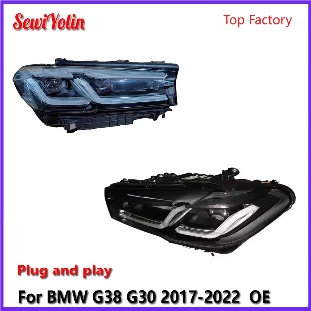 Car LED Headlight Light Assemblies For BMW 5 Series 2017-2022 G38 G30 Auto Fog DRL Brake Turn Signal Lamp Plug And Play
Car LED Headlight Light Assemblies For BMW 5 Series 2017-2022 G38 G30 Auto Fog DRL Brake Turn Signal Lamp Plug And Play