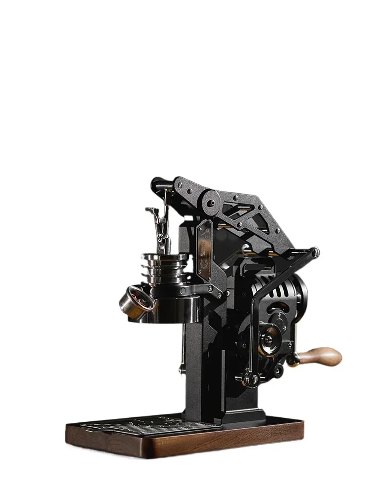 Hand-cranked semi-automatic E61 Mach coffee machine, fully mechanically concentrated pressure transformation extraction 58mm
Hand-cranked semi-automatic E61 Mach coffee machine, fully mechanically concentrated pressure transformation extraction 58mm