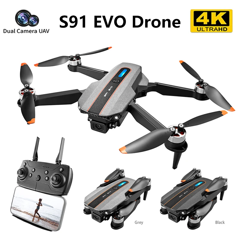 New S91 RC Drone 5G WiFi FPV 8K HD Dual Camera 360° Laser Obstacle Avoidance Brushless Motor GPS Return RC Quadcopter Drone Toys
New S91 RC Drone 5G WiFi FPV 8K HD Dual Camera 360° Laser Obstacle Avoidance Brushless Motor GPS Return RC Quadcopter Drone Toys