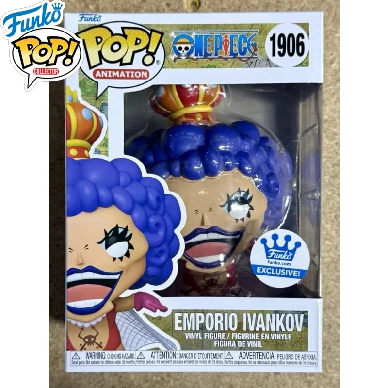 Funko Pop! Animation One Piece Emporio Ivankov 1906 Shop Exclusive Action Figure for Boys Girls Gift Collectible Model Ornaments
Funko Pop! Animation One Piece Emporio Ivankov 1906 Shop Exclusive Action Figure for Boys Girls Gift Collectible Model Ornaments