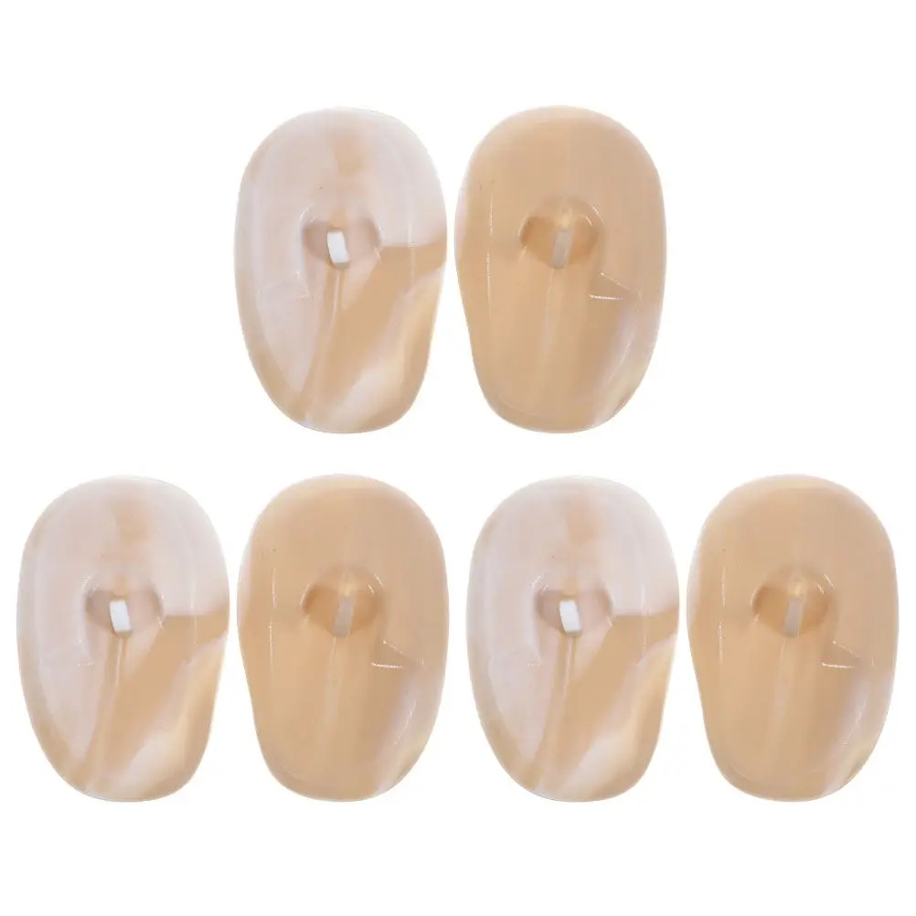 3Pairs Silicone Hair Dye Ear Covers Waterproof Ear Protectors for Dyeing Perming Protection Suitable for Salon and Home Use
3Pairs Silicone Hair Dye Ear Covers Waterproof Ear Protectors for Dyeing Perming Protection Suitable for Salon and Home Use