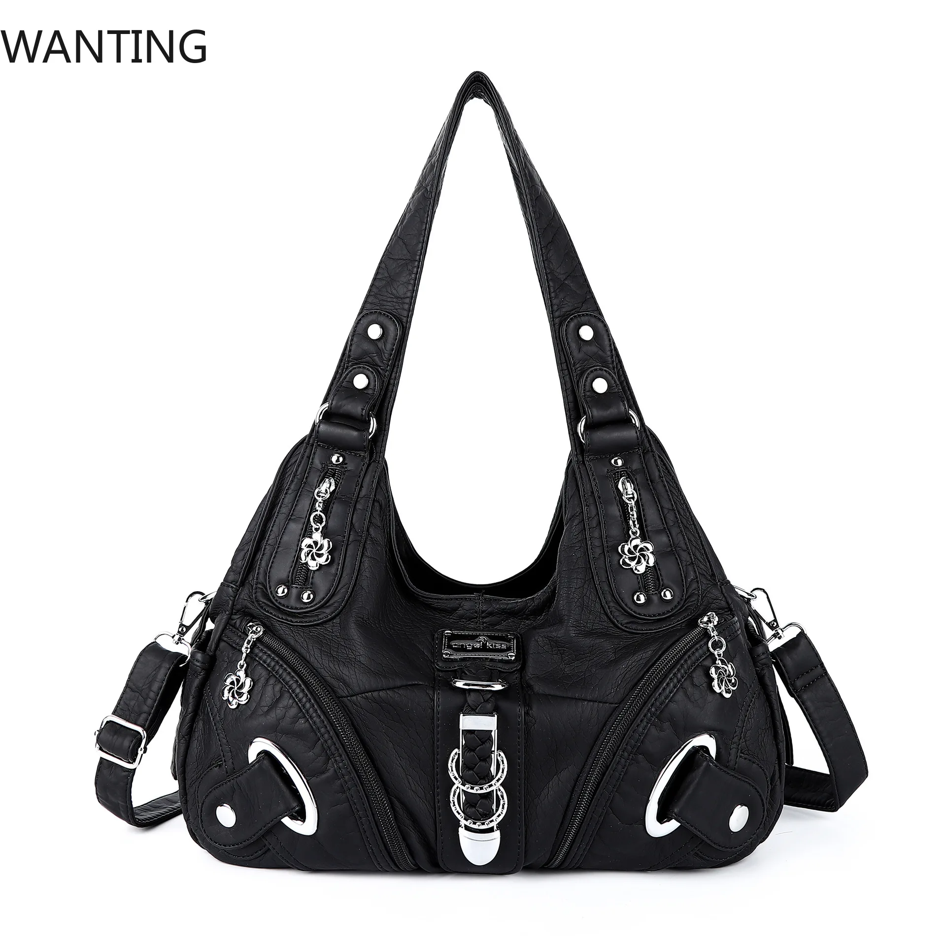 Vintage Big Bags For Women Handbags Top-handle Handbag Fashion Satchel Dumpling Pack Tote Shoulder Bag Hobos Large Purse Bolsa
Vintage Big Bags For Women Handbags Top-handle Handbag Fashion Satchel Dumpling Pack Tote Shoulder Bag Hobos Large Purse Bolsa