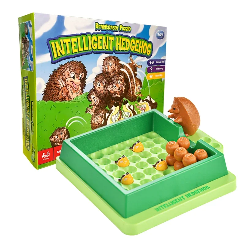 Children Logic Game Education Learning Toys Hedgehog Animals Puzzle Board Game 50 Challenges Problem Solving Thinking Training
Children Logic Game Education Learning Toys Hedgehog Animals Puzzle Board Game 50 Challenges Problem Solving Thinking Training