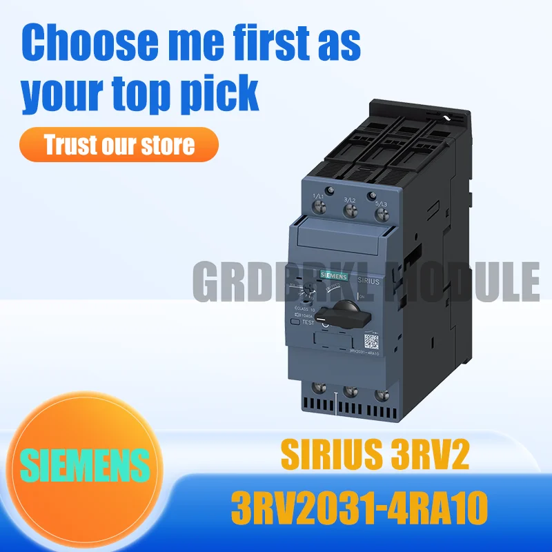 Brand New Original SIEMENS 3RV2031-4RA10 Motor Protection Circuit Breaker 70-80 A
Brand New Original SIEMENS 3RV2031-4RA10 Motor Protection Circuit Breaker 70-80 A