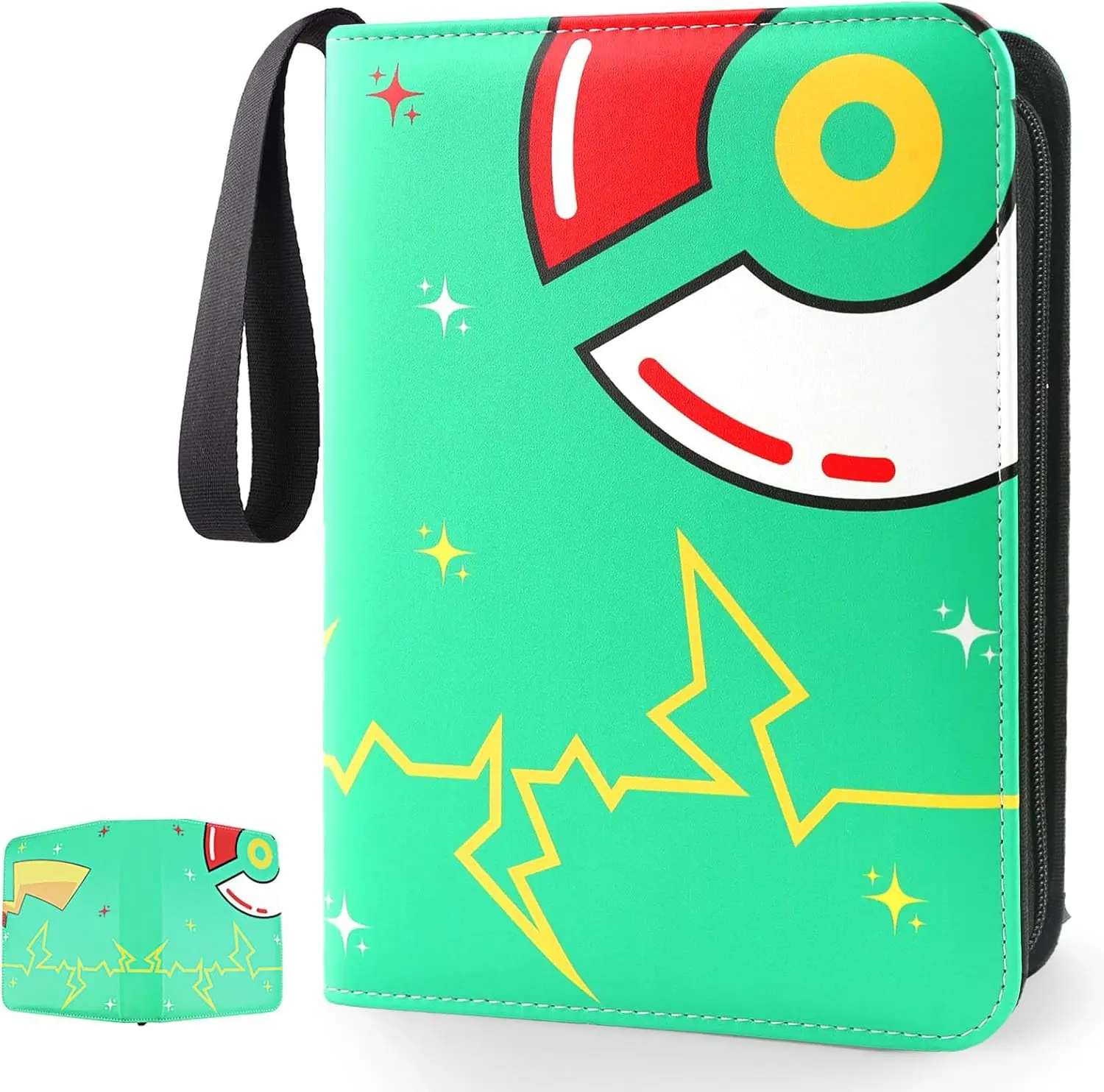 400 Pockets Card Binder with 50 Removable Sleeves, Trading Card Collector Zipper Album for Sports Games
400 Pockets Card Binder with 50 Removable Sleeves, Trading Card Collector Zipper Album for Sports Games