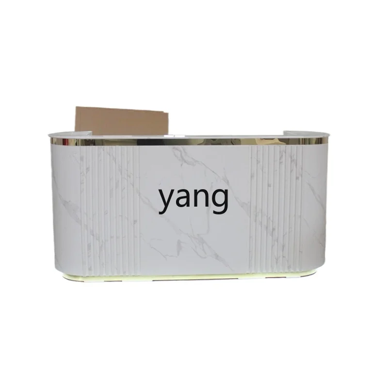 LMM simple modern marble paint front desk clothing store multifunctional checkout page
LMM simple modern marble paint front desk clothing store multifunctional checkout page