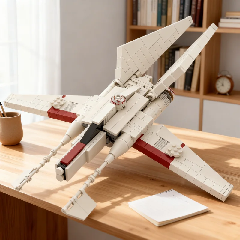 286pcs MOC Jedi Vector Star Battle Model Building Blocks Assemble Construction DIY Creative Christmas Gifts Education Toys Idea
286pcs MOC Jedi Vector Star Battle Model Building Blocks Assemble Construction DIY Creative Christmas Gifts Education Toys Idea