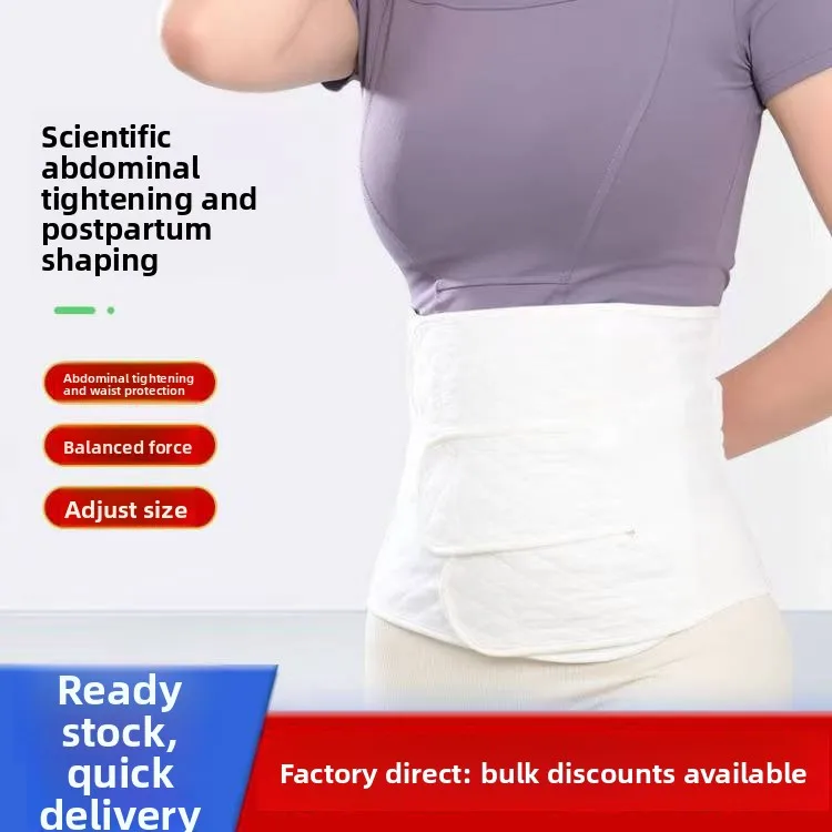Cotton Postpartum Abdominal Binder - Upgraded Breathable Slimming Belt, Medical Post-Surgery Support for All Seasons
Cotton Postpartum Abdominal Binder - Upgraded Breathable Slimming Belt, Medical Post-Surgery Support for All Seasons