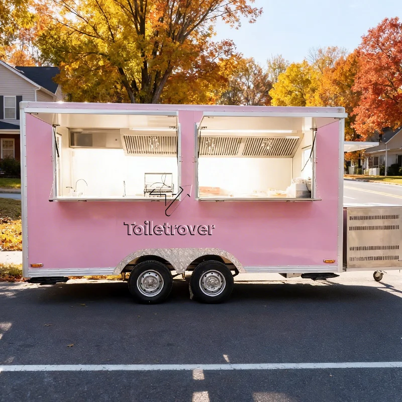 Outdoor Street Food Cart Trailer Cupcakes Food Truck Dessert Commercial Food Trailer with Full Kitchen Equipment and Porch
Outdoor Street Food Cart Trailer Cupcakes Food Truck Dessert Commercial Food Trailer with Full Kitchen Equipment and Porch