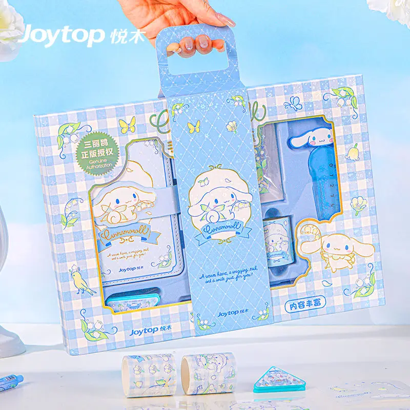 Сумка в подарочной коробке Mymelody Kuromi Cinnamoroll, аниме мультфильм Sanrio, школьный блокнот, линейка, зажим, наклейки, канцелярские принадлежности, подарочная коробка в комплекте
Сумка в подарочной коробке Mymelody Kuromi Cinnamoroll, аниме мультфильм Sanrio, школьный блокнот, линейка, зажим, наклейки, канцелярские принадлежности, подарочная коробка в комплекте
